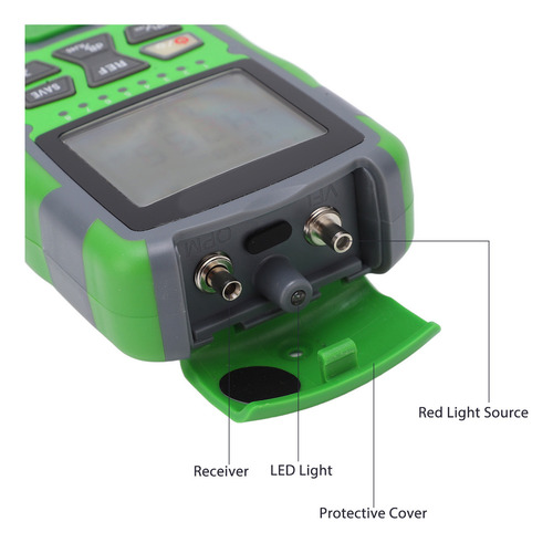Multifunctional Mini Red Fiber Optic Power Meter