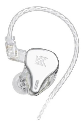 Auriculares In Ear Kz Dq6 Silver Para Monitoreo