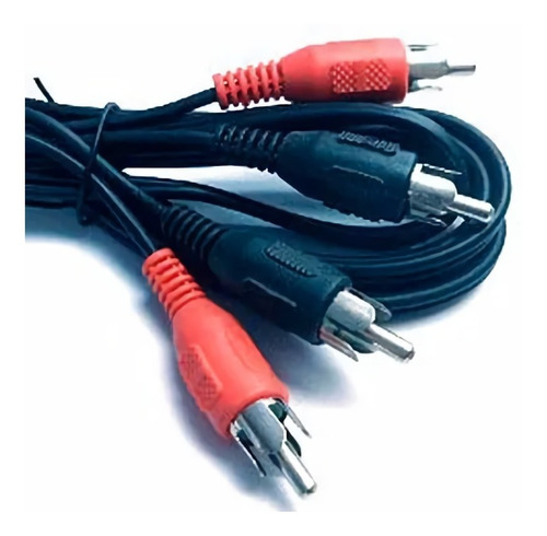 Cable Rca Doble Macho-macho 6 Mts Estandar