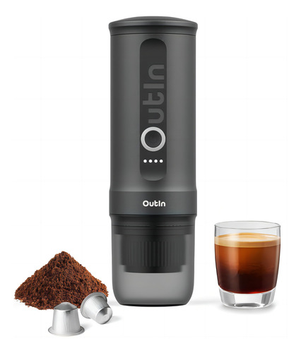 Máquina De Café Espresso Portátil Outin Usb-c, Camping