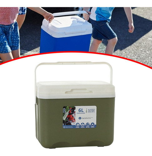 Caixa Térmica Para Gelo, Armazenamento A Frio Com Verde