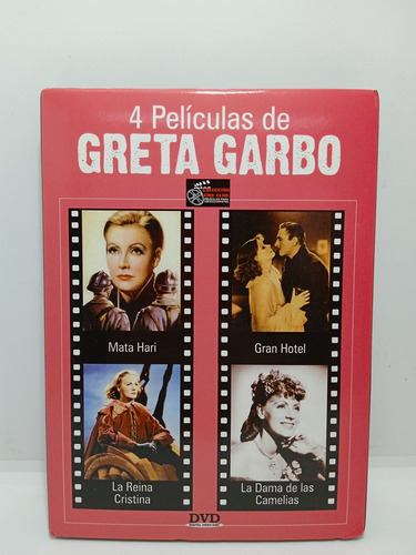 Imagen 1 de 5 de 4 Películas De Greta Garbo - Dvd - Colección Cine Club