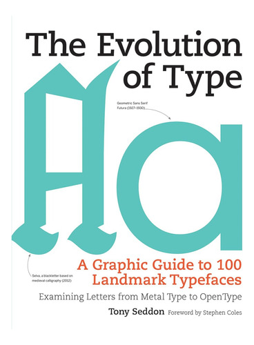 The Evolution Of Type - A Graphic Guide To 100 Landmark Typefaces