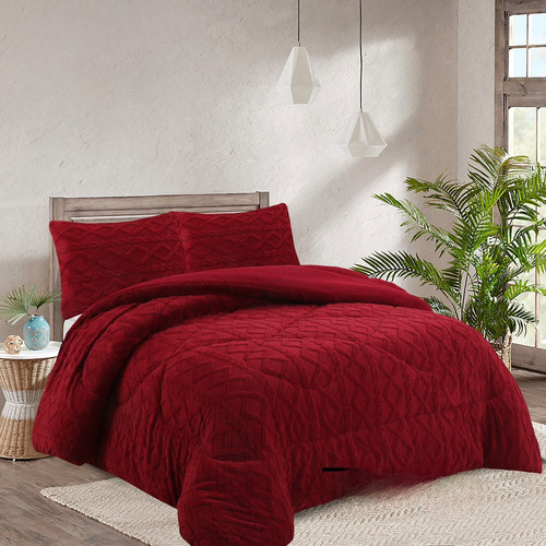 Cobertor De Invierno Sherpa Con Chiporro 2 Plazas Tfb02