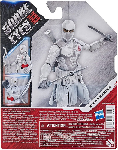 Imagen 2 de 8 de Snake Eyes: G.i. Joe Origins Gij Core Storm Shadow