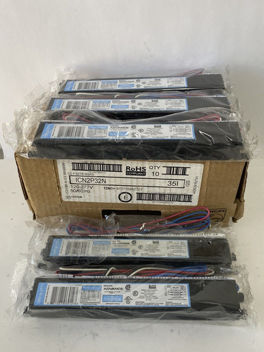 Lot Of 5 Philips Advance Icn2p32n 32w Electronic Flu Cct