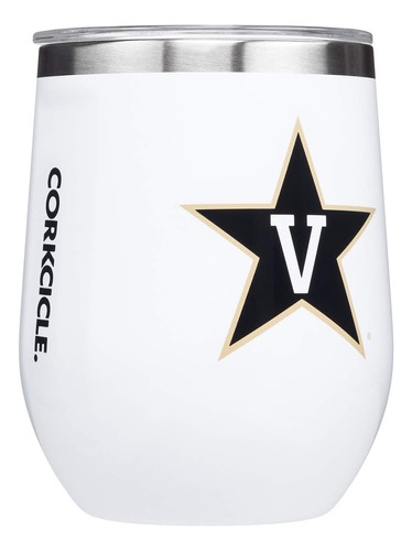 Sin Mango 12 Oz Ncaa Taza De Vino De Acero Inoxidable A...