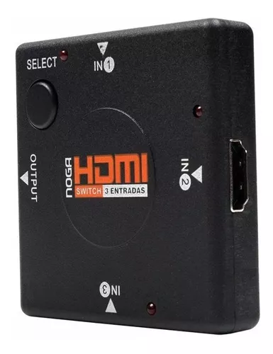 Cable Hdmi Switch Derivador 1 Entrada 3 Salidas Hd 1080p