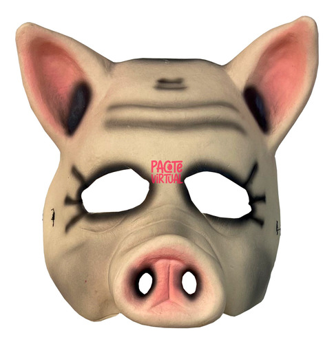 Máscara Cabeça De Porco Palmeiras Halloween