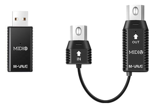 Sistema De Transmisión Inalámbrica M-vave Ms1 Midi System Mi
