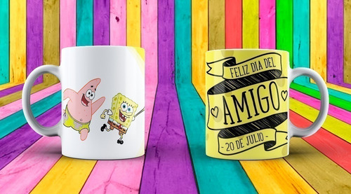 80 Plantillas Sublimación Tazas Día Del Amigo / Pack #2