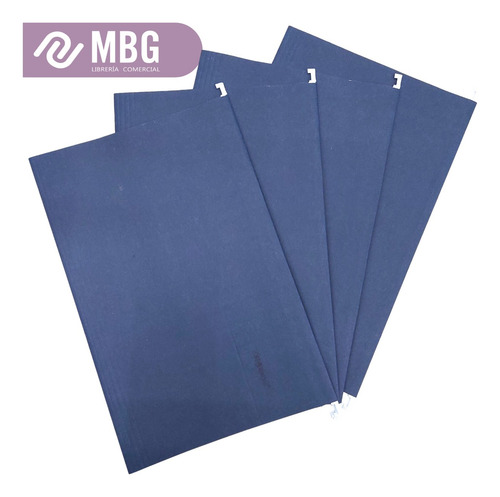 Carpeta Colgante De Color Azul Nepaco Pack X25 Und