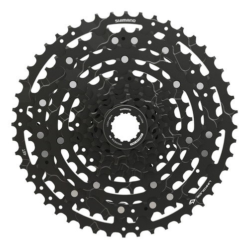 Piñon Shimano Cues Lg300 10v 11-39t Monoplato Mtb - Celero Cantidad Máxima De Dientes 39 Cantidad Mínima De Dientes 11 Color Negro