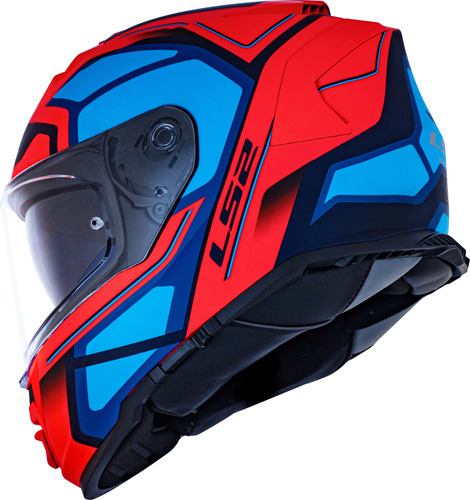 Capacete Ls2 Storm Ff800 Faster Óculos Interno Casco Kpa