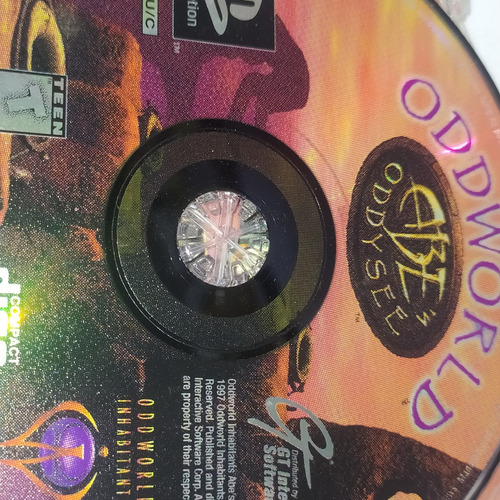 Oddworld Abe Oddysee Ps1 - Longaniza Games (Usado)