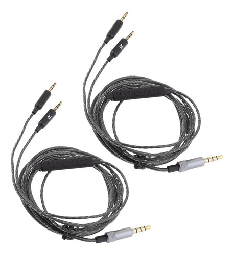 2x Alambre De Auriculares Compatible Con Sol Republic