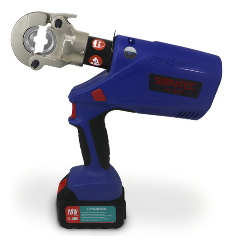 Alicate Crimpador Hidráulico A Bateria Com Maleta Ez-300