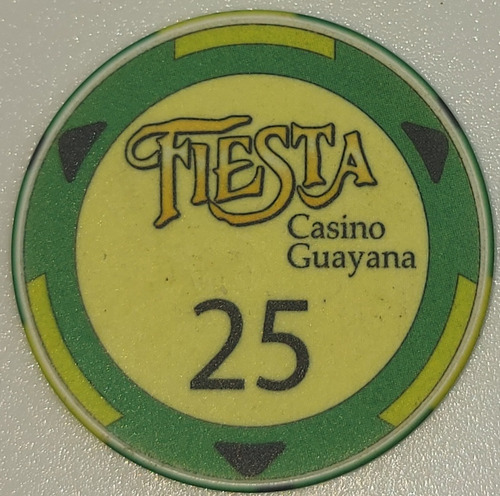 Ficha Usada En El Casino Fiesta Guayana