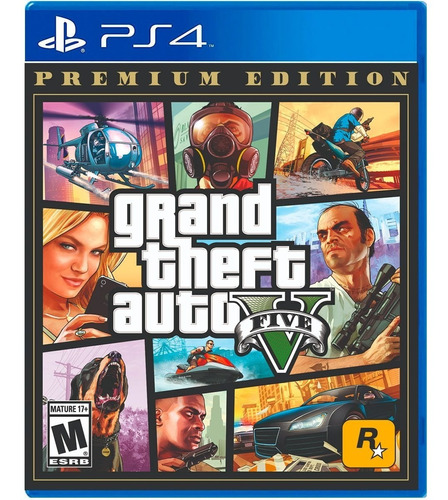 Grand Theft Auto V Premium Ps4 Gta