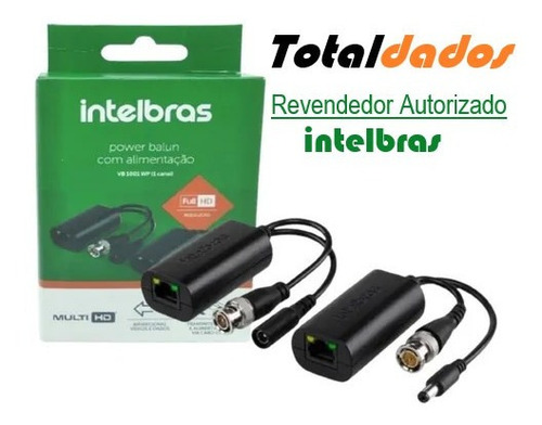 Imagem 7 de 8 de Power Ballun Video E Alimentação 4k Vb 1001 Wp Intelbras