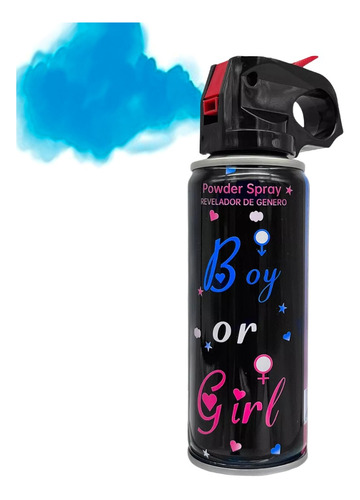 Polvo Extintor Revelación Género Bebé Spray Baby Shower
