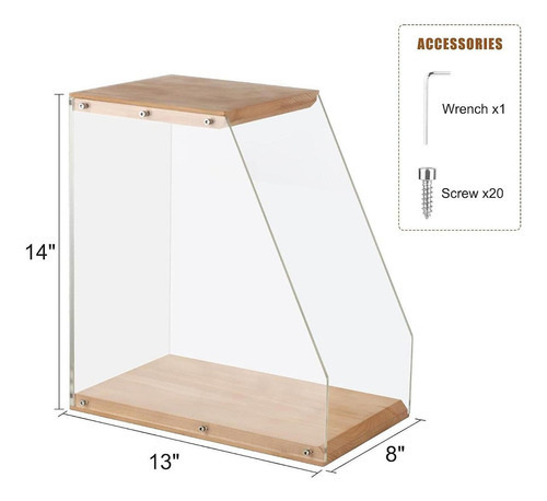 Vinyl Storage Case Ornament Classic, Acrylic, Visible, Vinyl