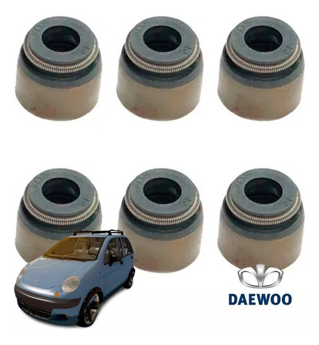 Sello O Goma De Valvulas Chevrolet Matiz Damas