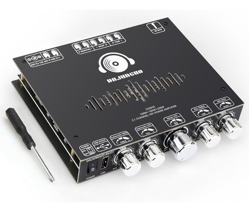 Tda7498e Tablero Amplificador De Potencia Bluetooth Con Subw
