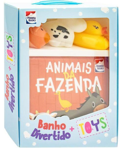 Banho Divertido + Toys: Animais Da Fazenda