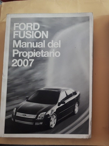 Manual Del Usuario Ford Fusion 2007 