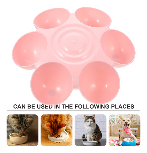 Cuenco De Comida Para Gatos Puppy Bowls Flower Pet Bowl