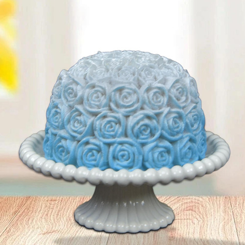 Juguete En Miniatura Para Postre, Pastel, Comida, Azul