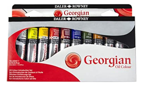 Daler Rowney Georgian 10-tube Introductory Artist Óleo Paint