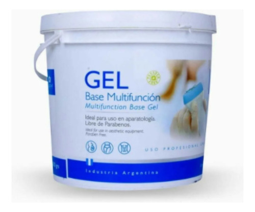 Gel Neutro Multif. 5kg Depilación Ecog. Libra Cosmética Full