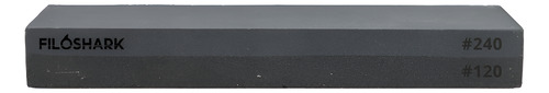 Piedra De Afilar Filoshark 120 240 Al Agua Color Gris Oscuro