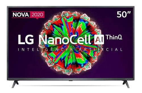Imagem 1 de 5 de Smart Tv Led 50 Uhd 4k LG 50nano79 Nanocell