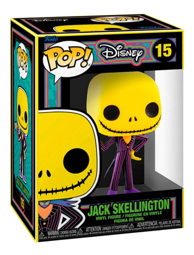 Funko Pop Disney Blacklight Jack Skellington #15