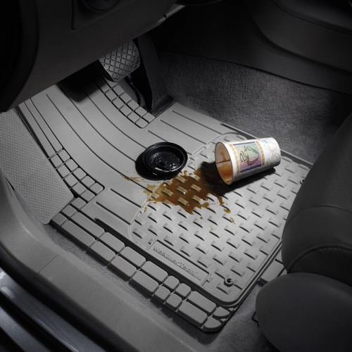 Imagen 2 de 6 de Pisos Weathertech Autos Trim-to-fit Negros 4 Pc/ Musicarro