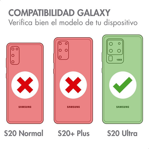 Imagen 2 de 6 de Funda Rugged Protective Cover Samsung Galaxy S20 Ultra 5g