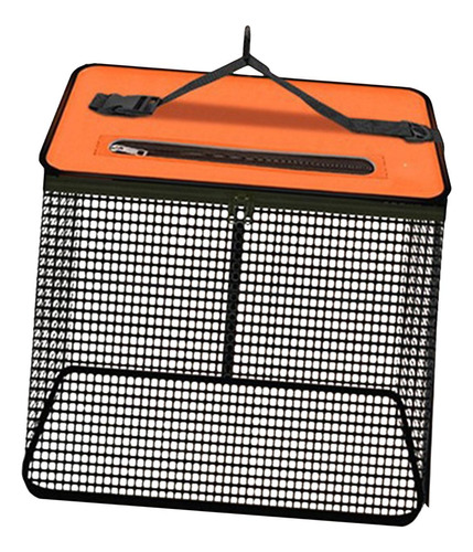 Cesta De Pescado Flotante Mennow Cubo Múltiple Plegado
