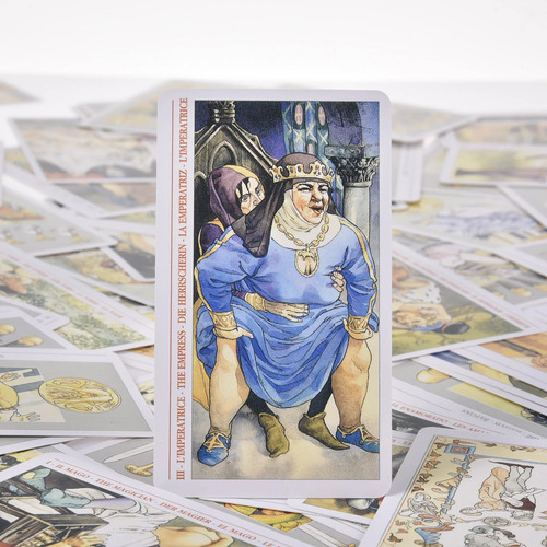 Tarot Decameron, 78 Mazos, Versión En Inglés, Oracle Pdf
