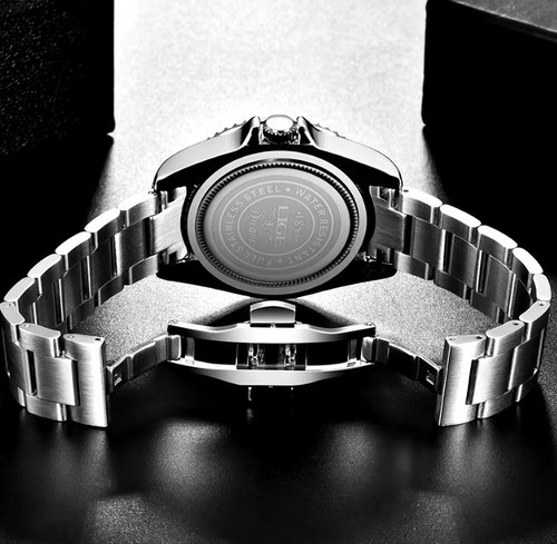 Reloj Lige Diver, Resistente Al Agua, Elegante/deportivo