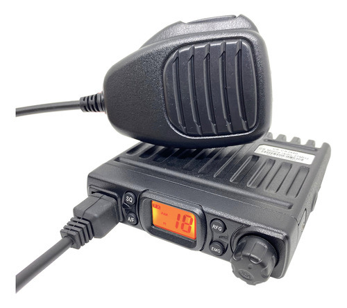 Rádio Amador Px Voyager 40 Canais Am/fm 4w Ptt Button
