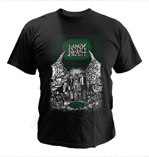 Napalm Death - Scum - Camiseta Cover Album