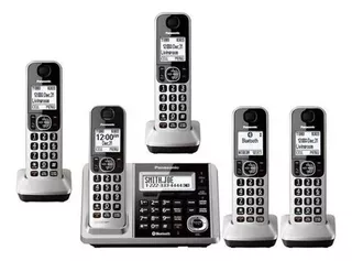 Telefono Panasonic Inalambrico 5 Bases Bluetooth Calidad