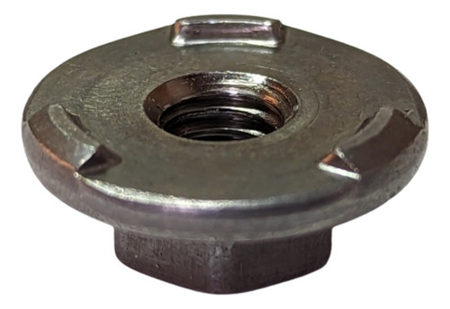1000 Tuerca D Soldadura N104723 Hexagonal M6 1.0 10x7x18.5mm