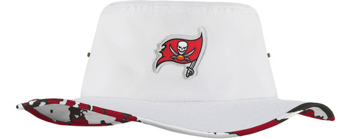 Foco Tampa Bay Buccaneers Nfl Gorro Boonie Híbrido Blanco