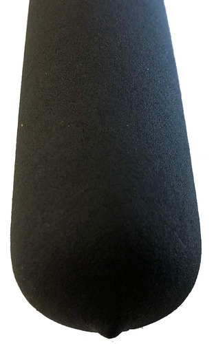 Mango De Goma Suave Negro 8 Pulgadas (5)