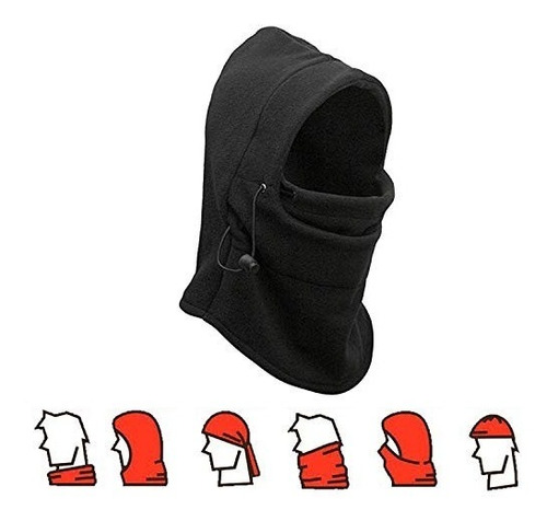 Gorro Bufanda De Tela Polar Unisex Unitalla Para El Invierno