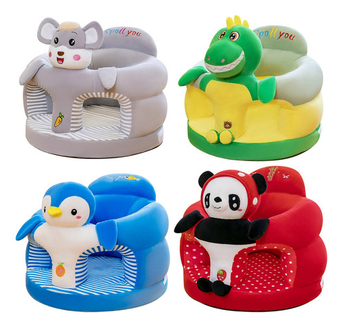 Asiento Para Sentarse, Sofá De Felpa Para Bebés, Soporte Par
